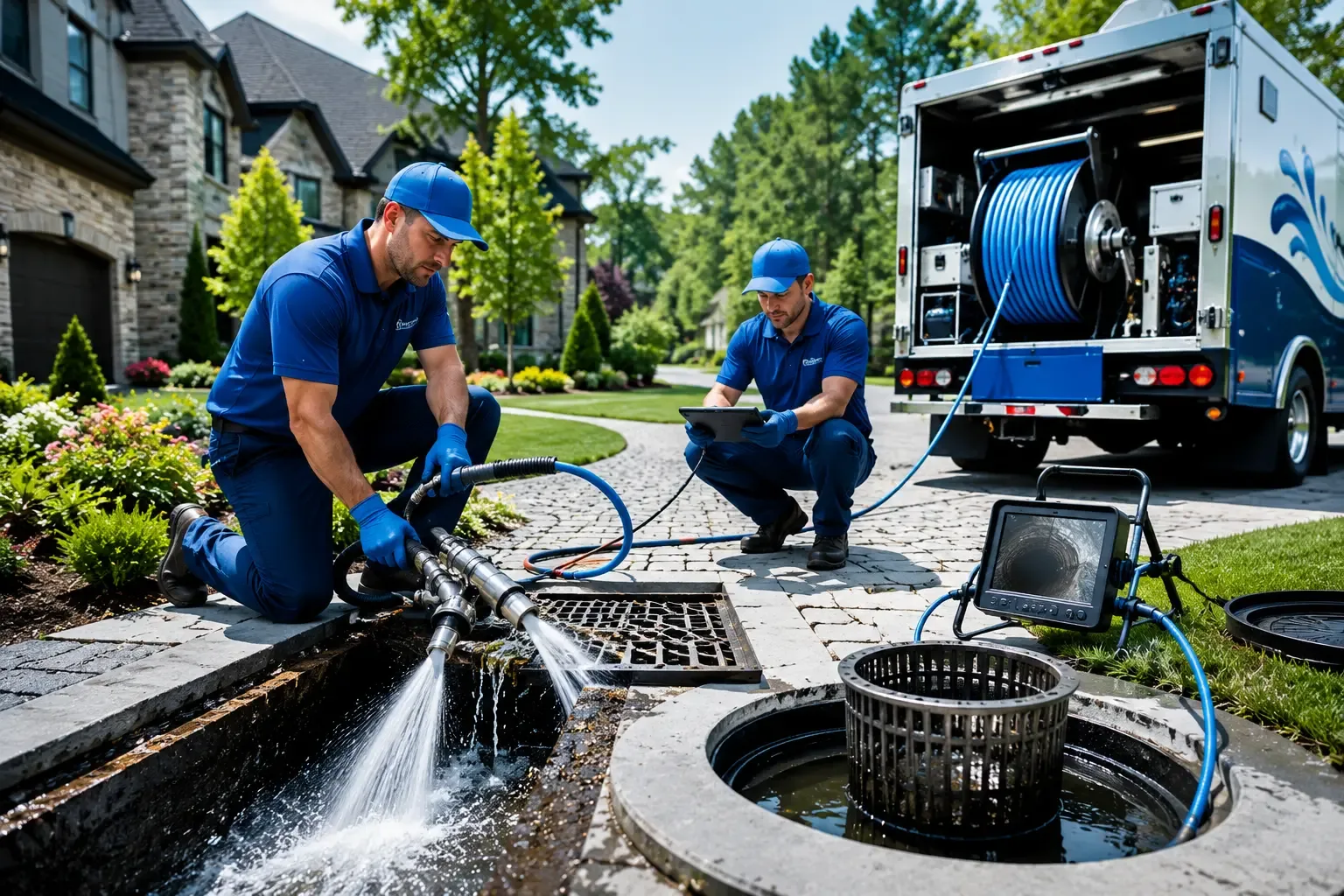 Local outdoor drain cleaning professionals in Thornton, IA